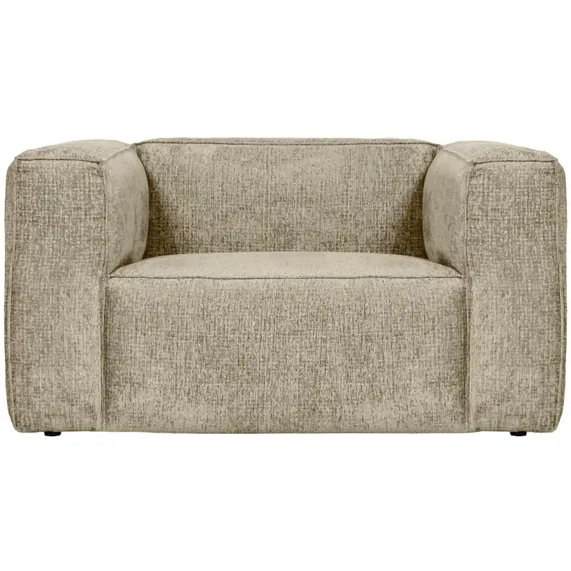 Angebot Sessel 1,5 Sitzer Bean Samt buttermilch