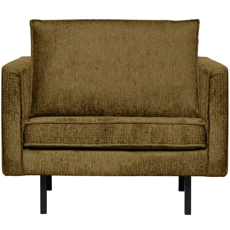 Neue Kollektion 1,5 Sitzer Sessel Rodeo grob Samt brass Loungesessel