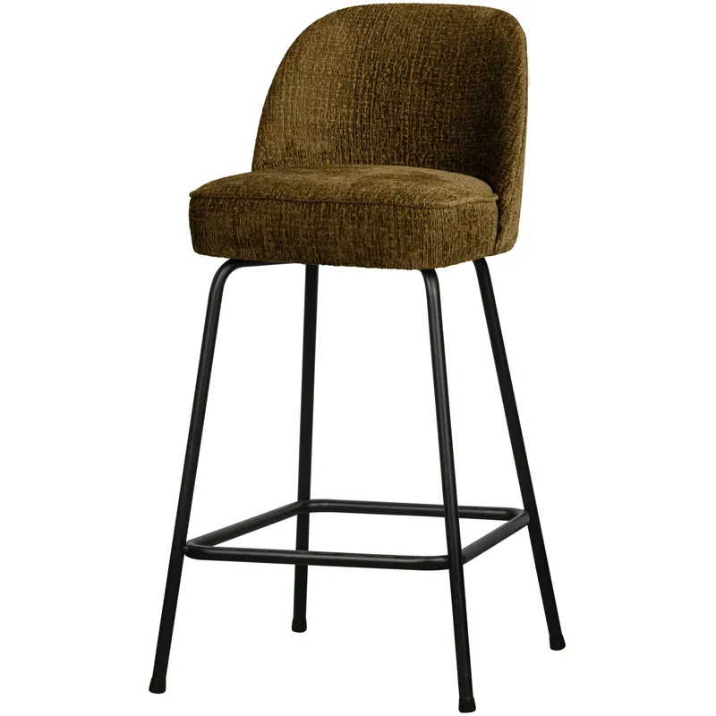 Saisonangebot Barhocker Vogue SH 64 cm Struktur Samt brass