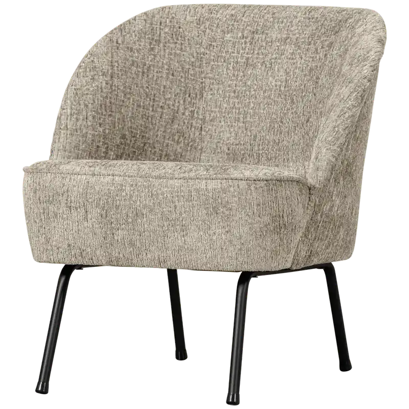 Saisonangebot Sessel VOGUE Struktur Samt wheatfield Loungesessel Clubsessel