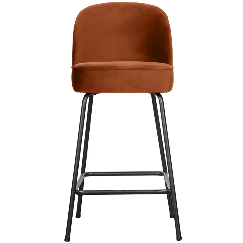 Barhocker Vogue SH 64 cm Samt rost Sofort Bestellen