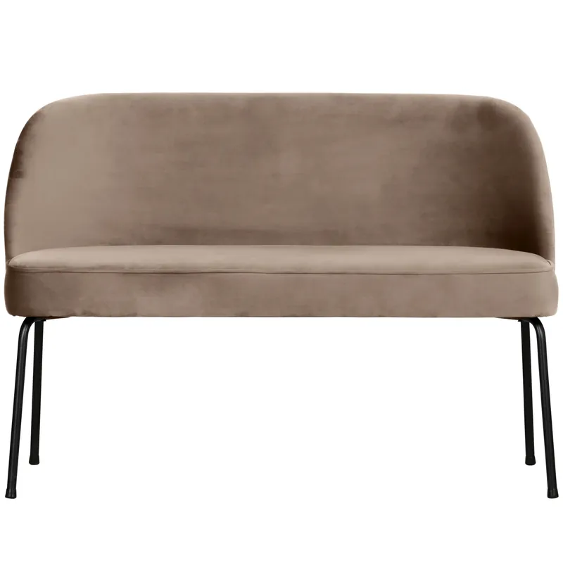 Esszimmerbank Vogue 120 cm Samt khaki Sonderaktion