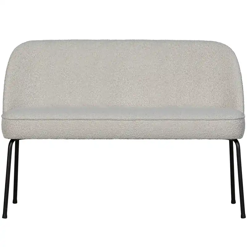 Nur Für Kurze Zeit Esszimmerbank Vogue 120 cm Bouclé natur