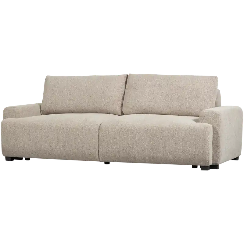 Saisonangebot 3 Sitzer Sofa NIGHT & DAY natur melange Couch Tagesbett Loungesofa Schlafsofa