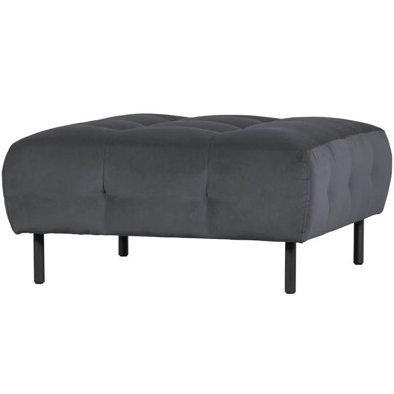 Pouf LLOYD 90 x 90 cm Hocker Sitzhocker Samt Velvet wolke Kracherpreis