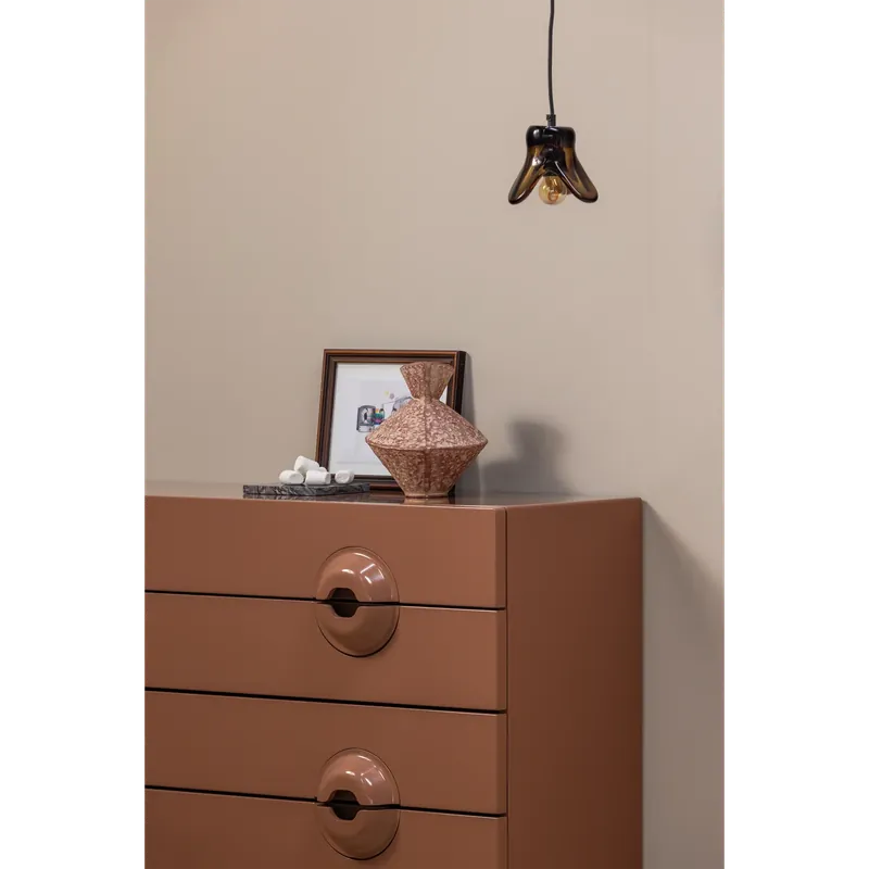 Sofort Bestellen Sideboard MERGE B 110 cm Schubladenschrank Eukalyptusholz altrosa