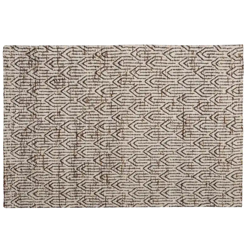Teppich JOSLIN 240 x 170 cm Wolle natur melange Carpet Meistverkauft