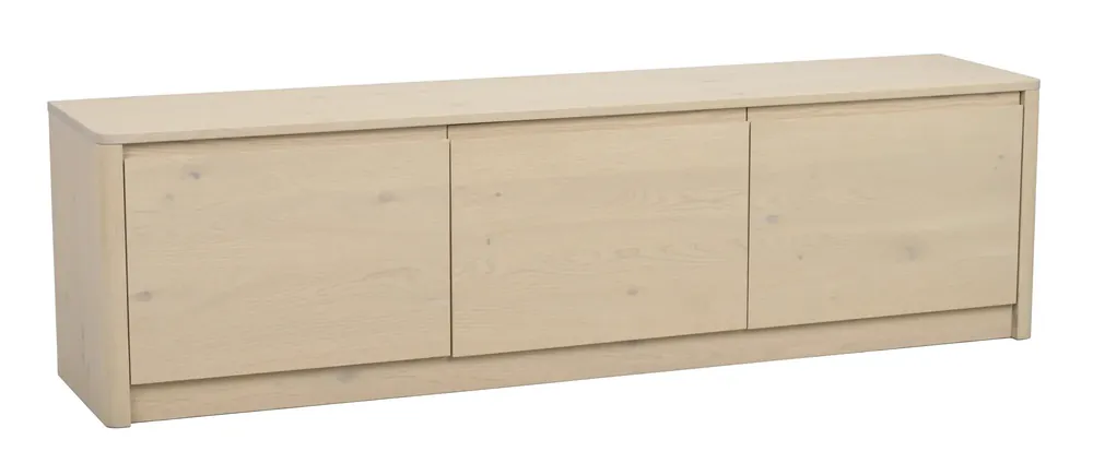 Sonderaktion Lowboard Wilstone 180 cm mit 3 Türen Eiche hell