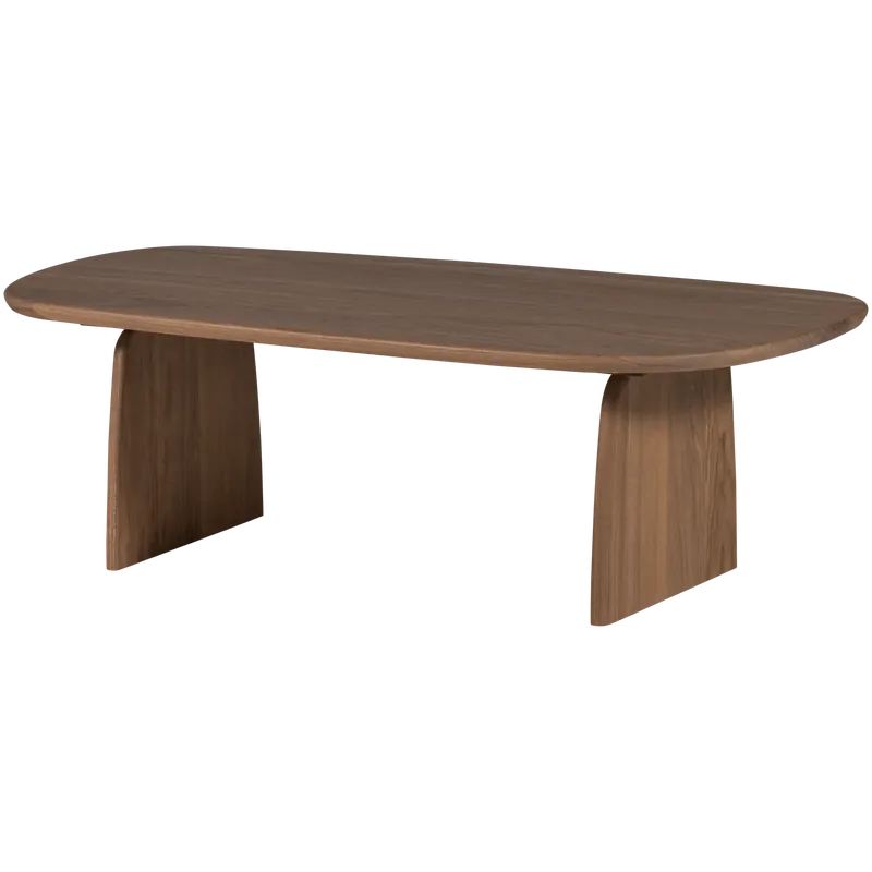 Kracherpreis Couchtisch TABLO organisch 110 x 60 cm Eiche pebble grey Massivholz Sofatisch Kopie