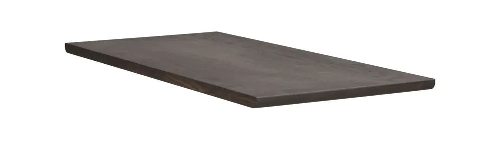 Aktuell Ansteckplatte für Esstisch LAPPERON 220 x 95 Eiche auf 265 - 310 cm dunkelbraun