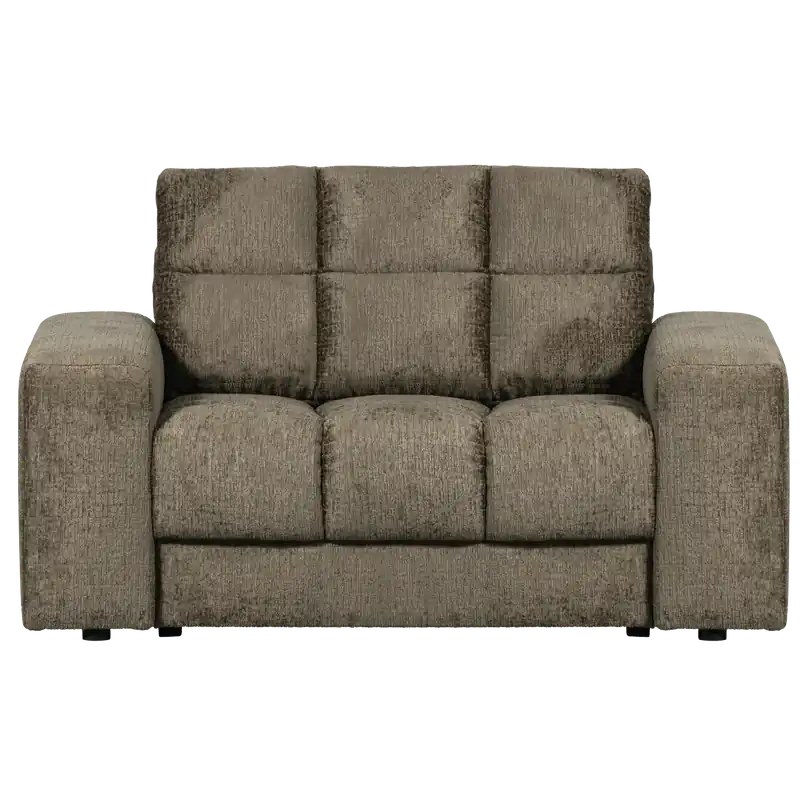 Billig Loveseat Sessel SECOND DATE Struktur Samt bonsai Loungesessel