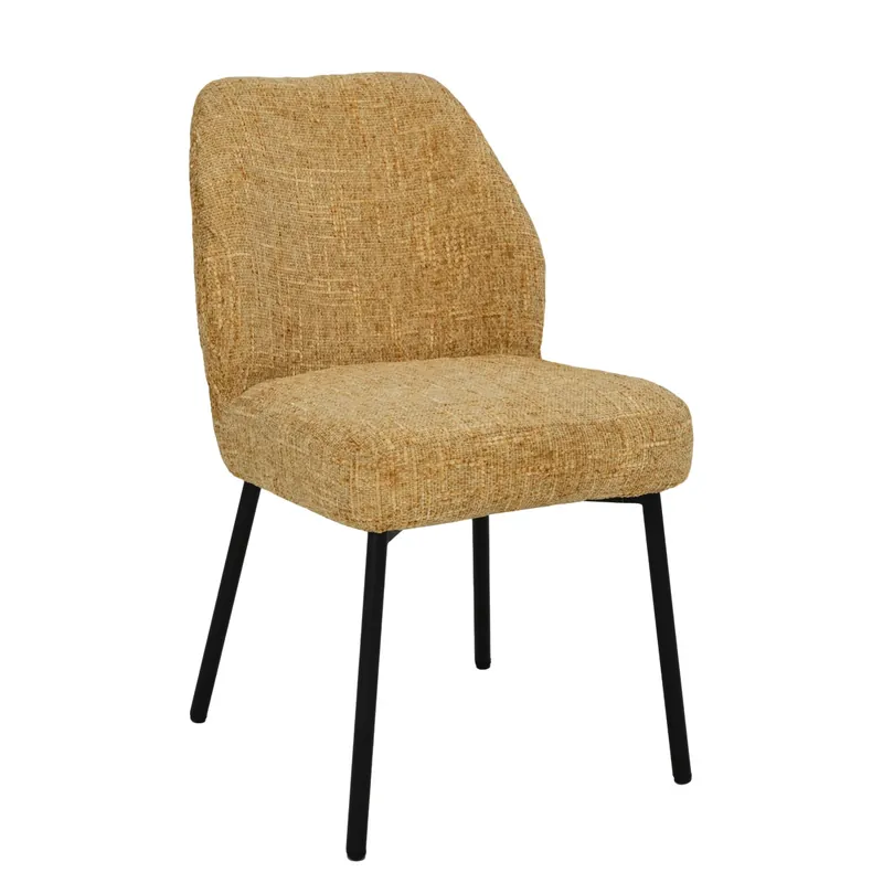 Neue Kollektion Esszimmerstuhl Tess Stuhl Stoff Honey