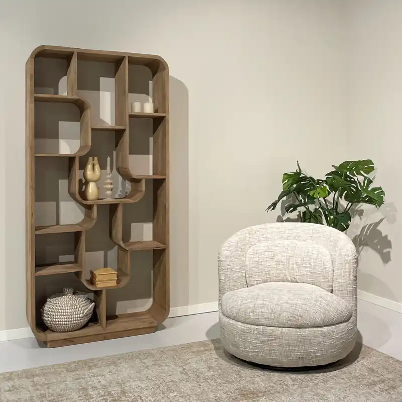 Jetzt Bestellen Schrank Regal Logan B 90 cm Mangoholz hellbraun
