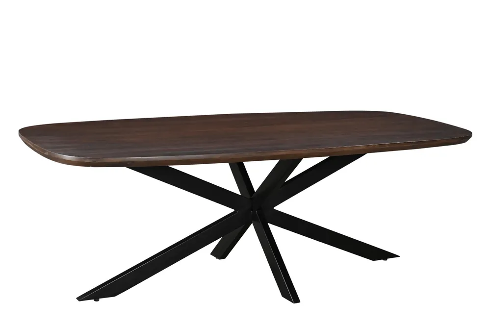 Esstisch Jesper Danish oval 230 x 105 cm Mangoholz braun Rabatt