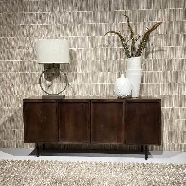 Bestseller Sideboard Elan 180 cm Mangoholz braun