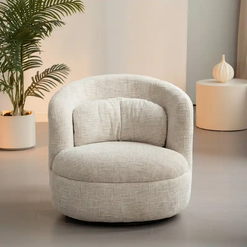 Sessel Britt Drehsessel Stoff Cream Relaxsessel Fernsehsessel Sofort Bestellen