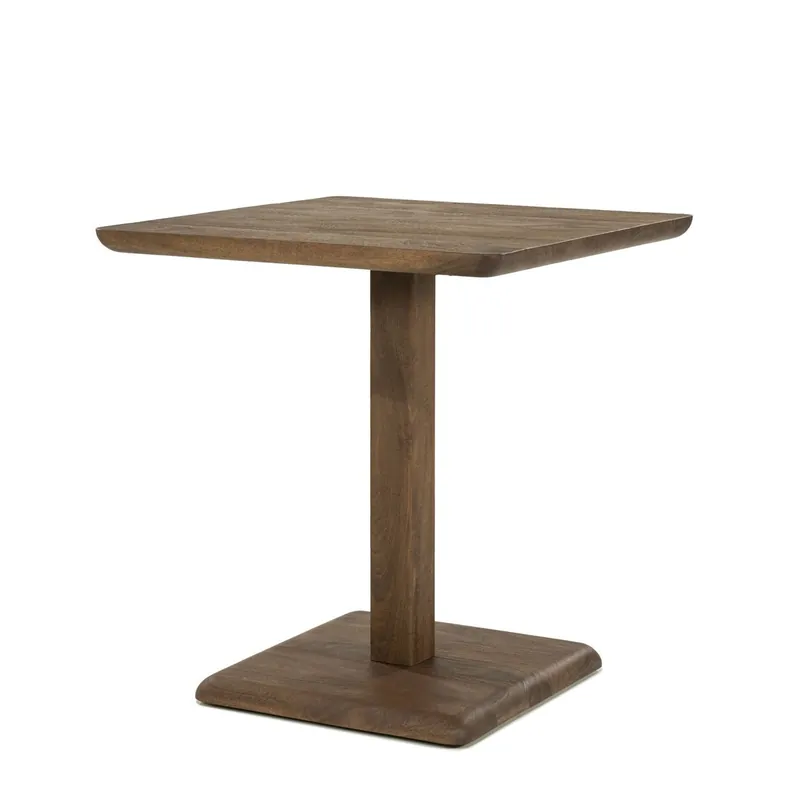 Kracherpreis Bistrotisch Esstisch Florent quadratisch 70 x 70 cm Mango