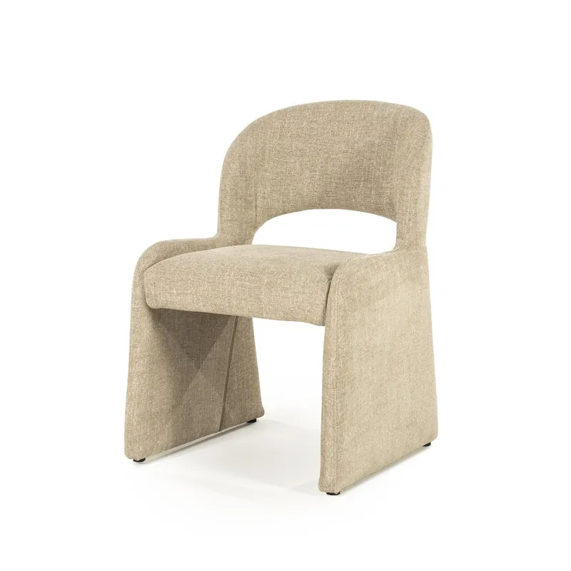 Esszimmerstuhl Odette Stoff taupe Markenware