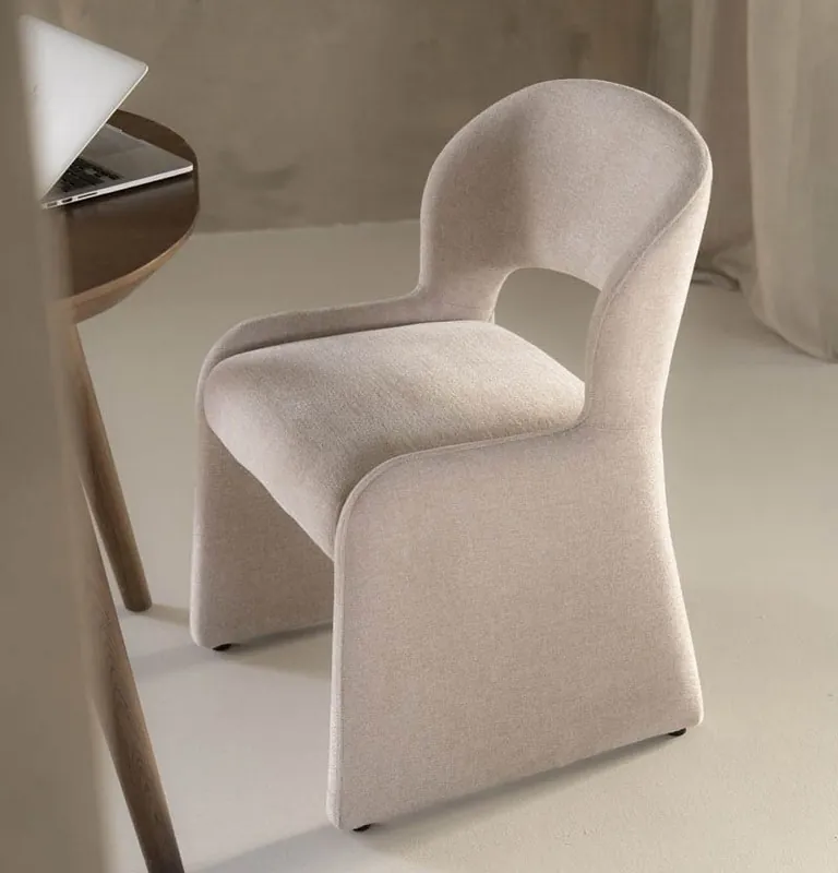 Esszimmerstuhl Odette Stoff beige Sonderaktion