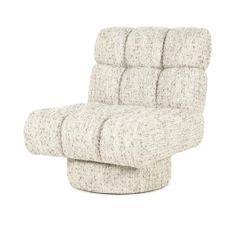 Sessel Fenna Stoff beige Drehsessel Billig