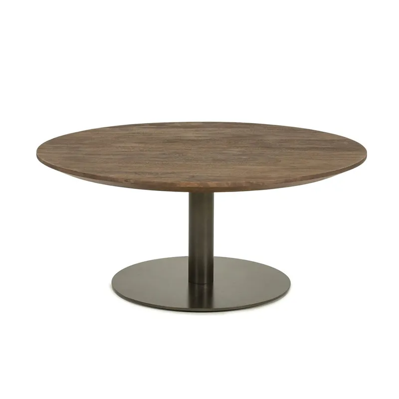 Online Kaufen Couchtisch Esila rund Ø 80 cm Mangoholz