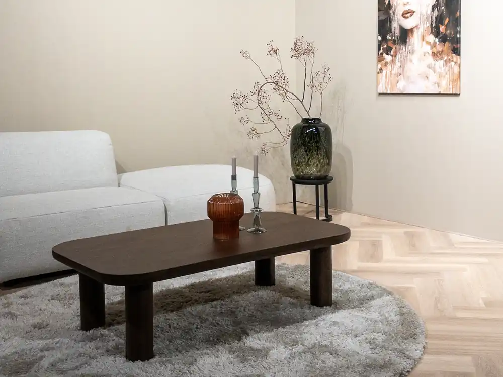 Couchtisch Badou 120 x 70 cm Mangoholz braun Sofatisch Bestseller