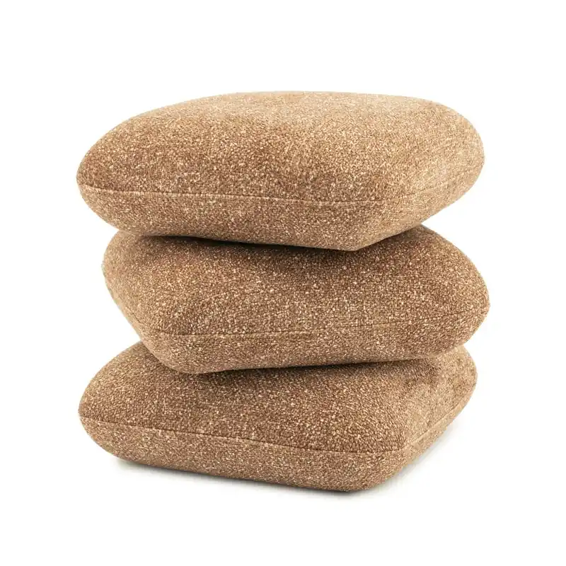 Top-Seller Pouf Pillowscape H 44,5 cm caramel Hocker Sitzhocker
