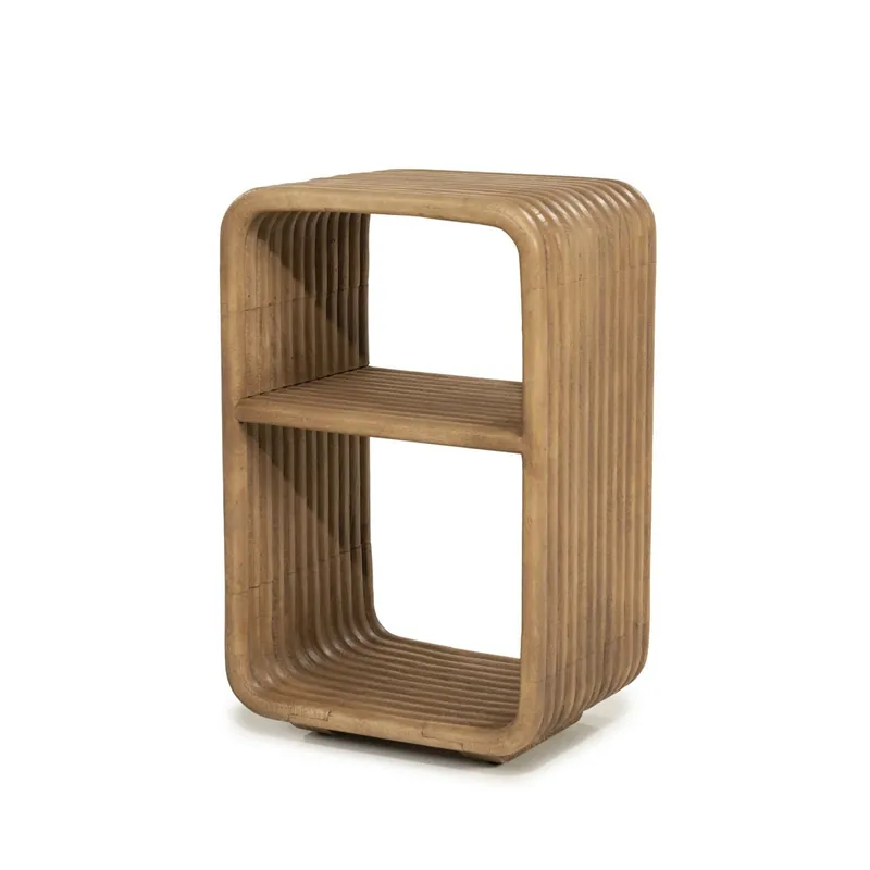 Beistelltisch Rigato H 60 cm Mangoholz braun Aktuell