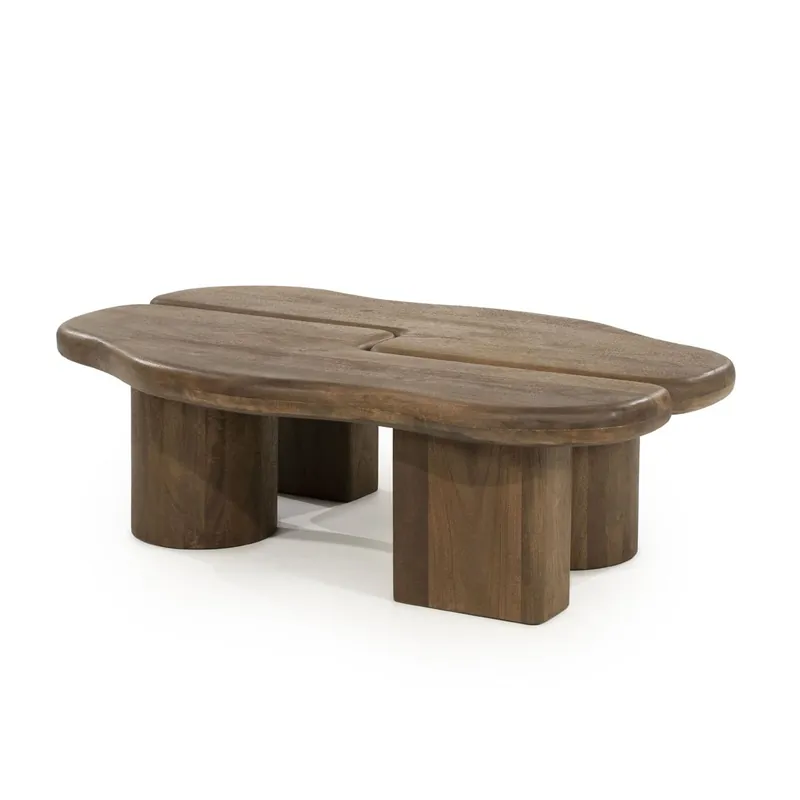 Geprüft Couchtisch 2 tlg. Yuo 100 x 80 cm Mangoholz