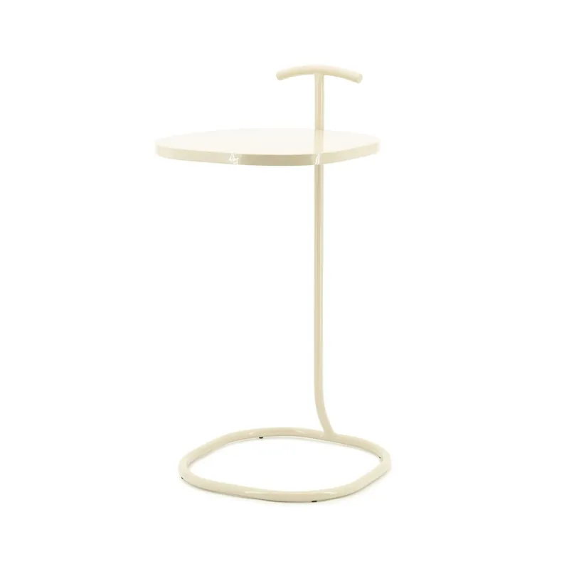 Neu Im Sortiment Beistelltisch Laptoptisch Buddy H 65 cm Metall beige