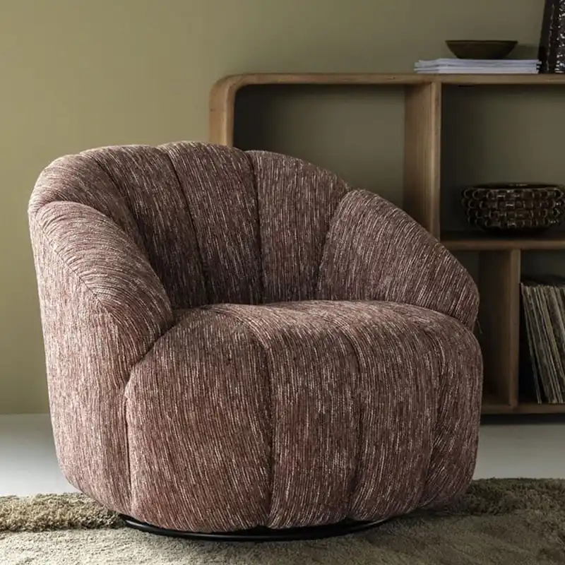 Drehsessel Lounge Sessel Sogno burgundy Letzte Chance