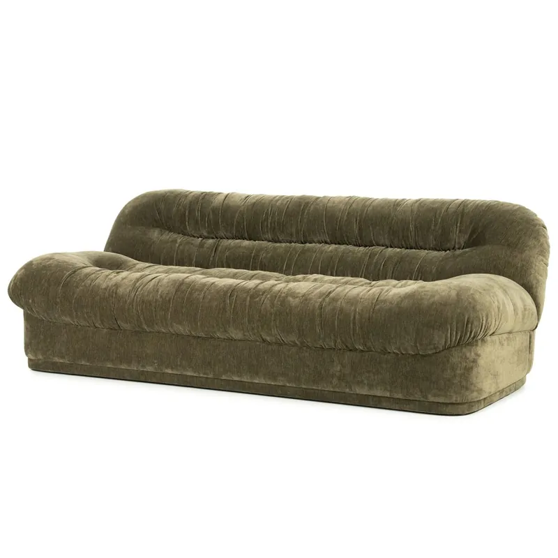 Neu Im Sortiment 3 Sitzer Sofa Nook Stoff Blim grün Couch