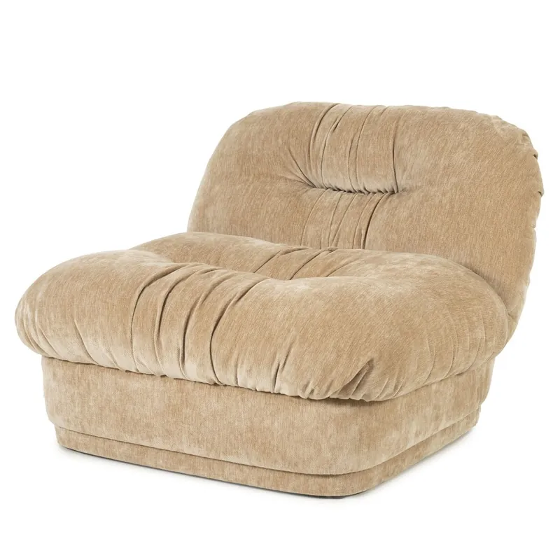 Neuheit Sessel gepolstert Nook Stoff Blim beige