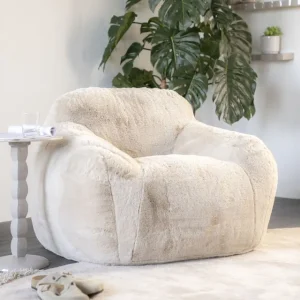 Ausverkauf Relaxsessel Hug Stoff beige Loungsessel Fernsehsessel