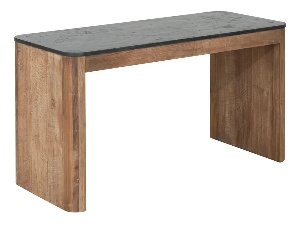 Sofort Bestellen DTP Home Schreibtisch Soho 140 x 60 cm Mortex recyceltes Teakholz