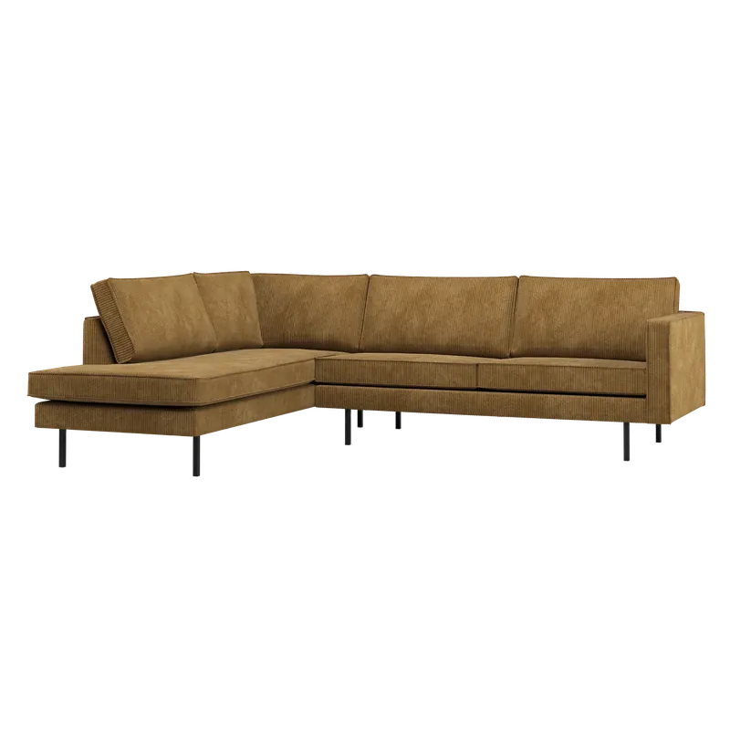Angebot Ecksofa Rodeo Ripstoff honiggelb Longchair links