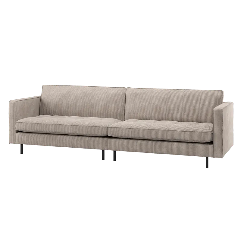 3 Sitzer Sofa RODEO CLASSIC Ripstoff dunkelsand Couch Solange Der Vorrat Reicht