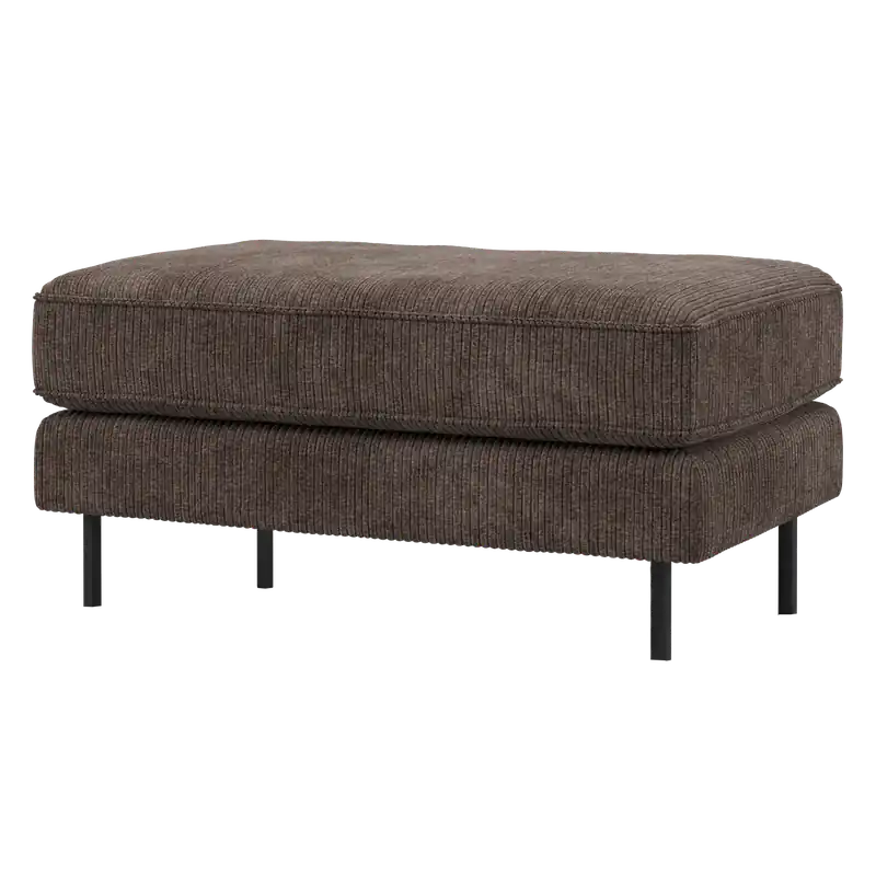 Sitzhocker RODEO Ripstoff braun Fußhocker Hocker Pouf Highlight