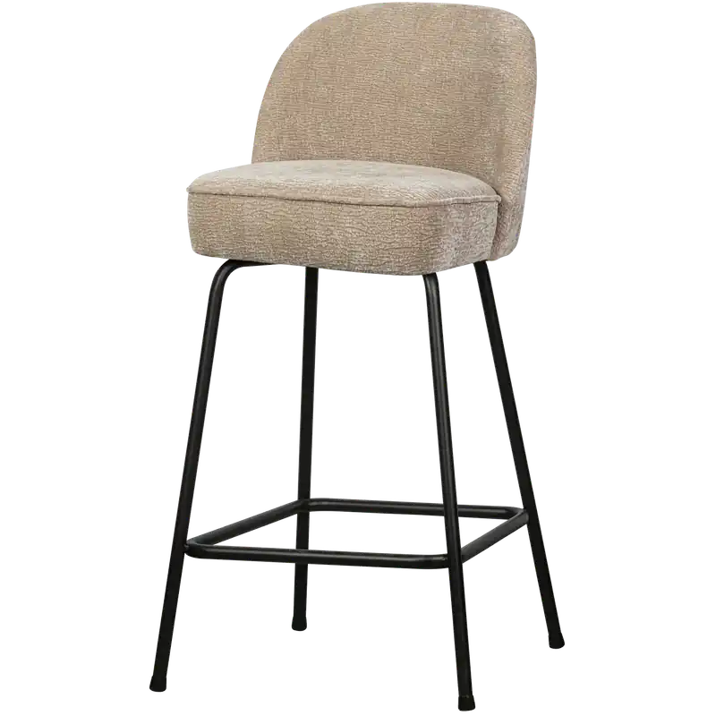Barhocker Vogue SH 64 cm 3D Chenille sandfarben Online Kaufen