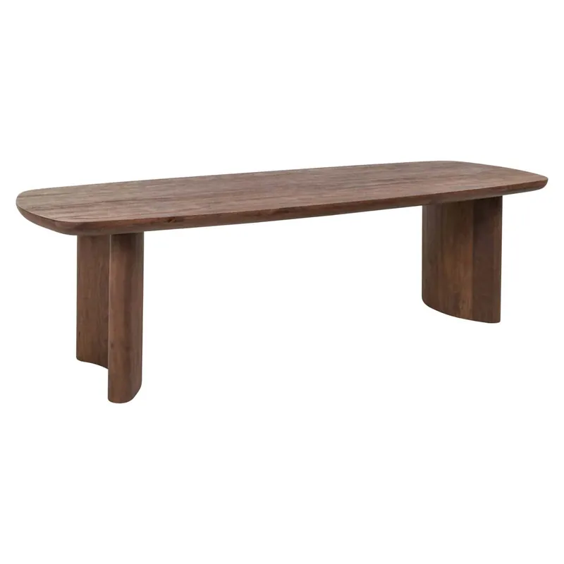 Esstisch Baldwin 270 x 100 cm Mango Massivholz braun Preis Gesenkt