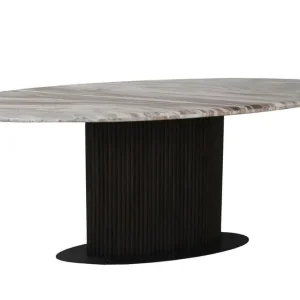 Esstisch Rasford oval 200 x 100 cm Toronto Marmor Direktkauf
