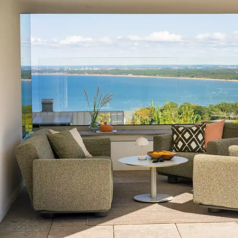 2,5 Sitzer Gartensofa Lounge Sofa Bolster Teddy grün Nur Für Kurze Zeit