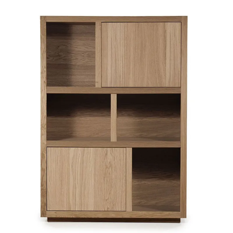 Schrank Bücherschrank Helsinki H 170 cm Eiche hellbraun Begrenztes Angebot