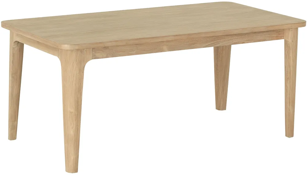 Meistverkauft Esstisch Forte 150 x 90 cm Teakholz natur
