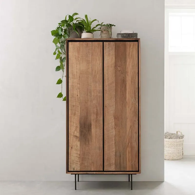 Angebot Schrank Metropole H 180 cm recyceltes Teakholz