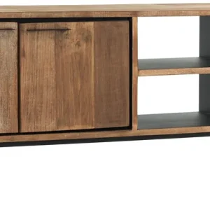 TV Möbel Evo 185 cm recyceltes Teakholz Lowboard Neu