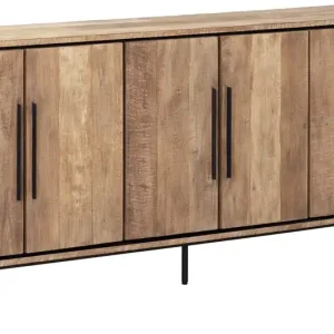 Sideboard Evo 220 cm recyceltes Teakholz Kommode Preiswert
