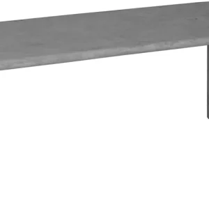 Esstisch Scala 230 x 100 cm Mortex betongrau Echt