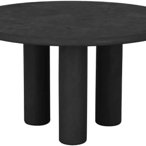 Esstisch CLIO rund Ø 140 cm Mortex schwarz Markenprodukt