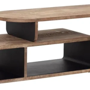 TV Möbel Evo 2-teilig verstellbar recyceltes Teakholz Lowboard Sonderangebot